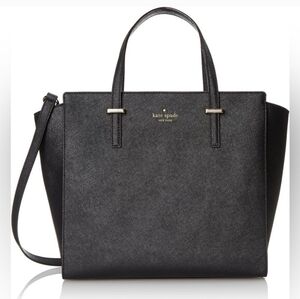 New Kate Spade Black Satchel Purse